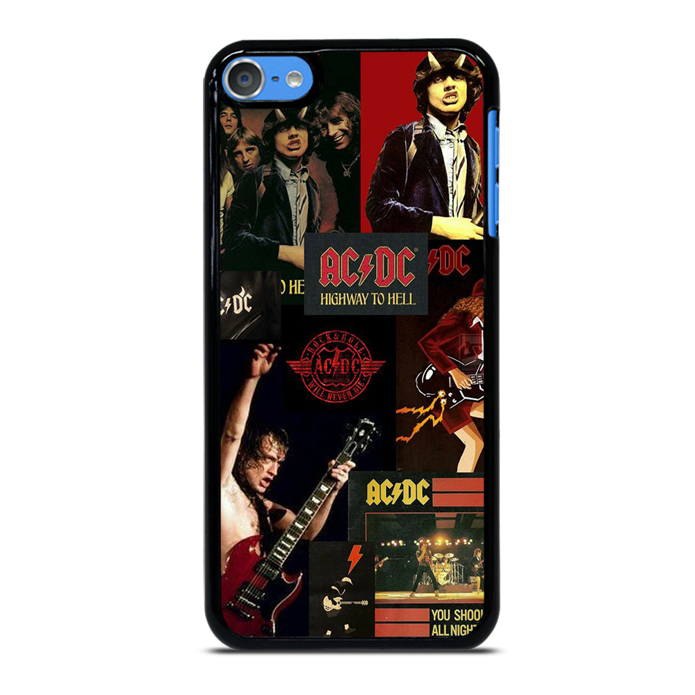 ACDC ROCK BAND COLLAGE iPod Touch Case Cover