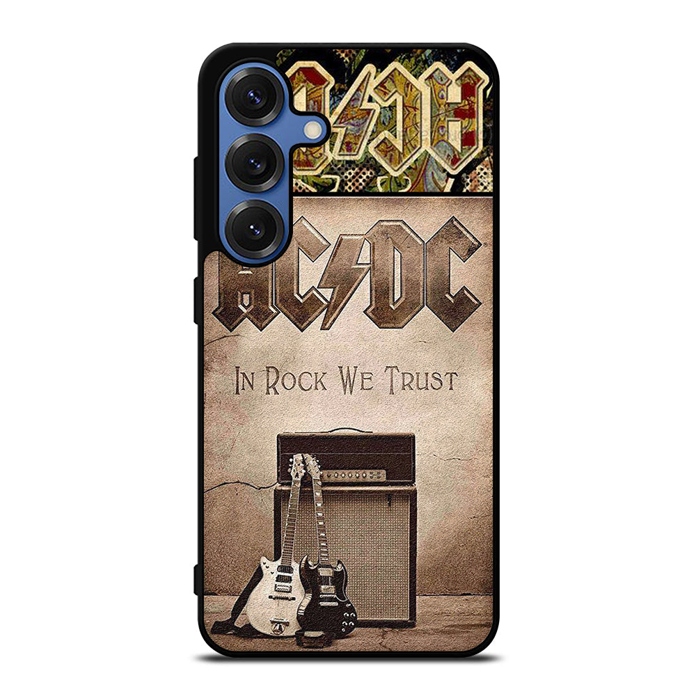 ACDC ROCK WE TRUST Samsung Galaxy Case Cover