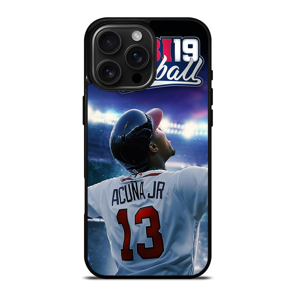 ACUNA JR ATLANTA BRAVES 13 BASEBALL iPhone Case Cover