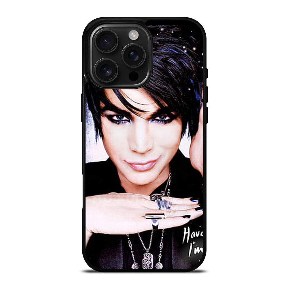 ADAM LAMBERT SINGER NEW iPhone Case Cover