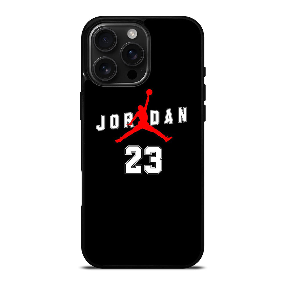 AIR JORDAN BLACK iPhone Case Cover