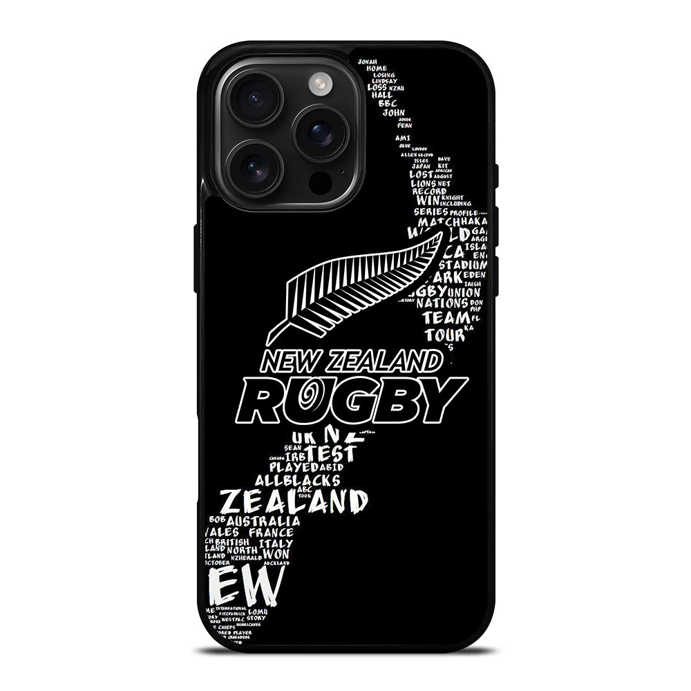 ALL BLACKS NEW ZEALAND RUGBY TEAM 2 iPhone Case Cover