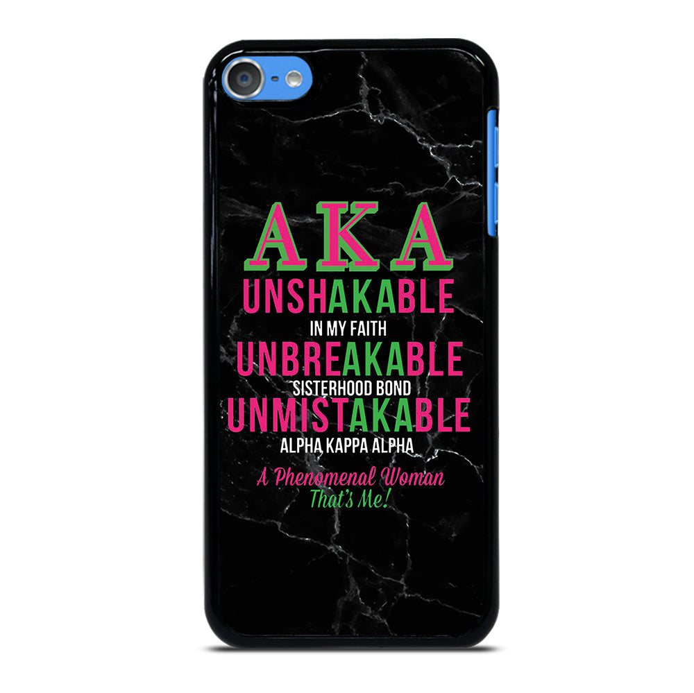 ALPHA KAPPA ALPHA BLACK MARBLE iPod Touch Case Cover