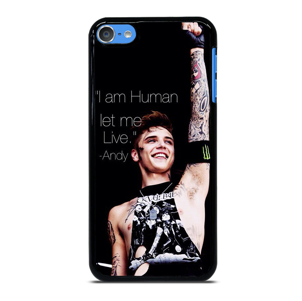 ANDY BIERSACK BLACK VEIL BRIDES QUOTE iPod Touch Case Cover