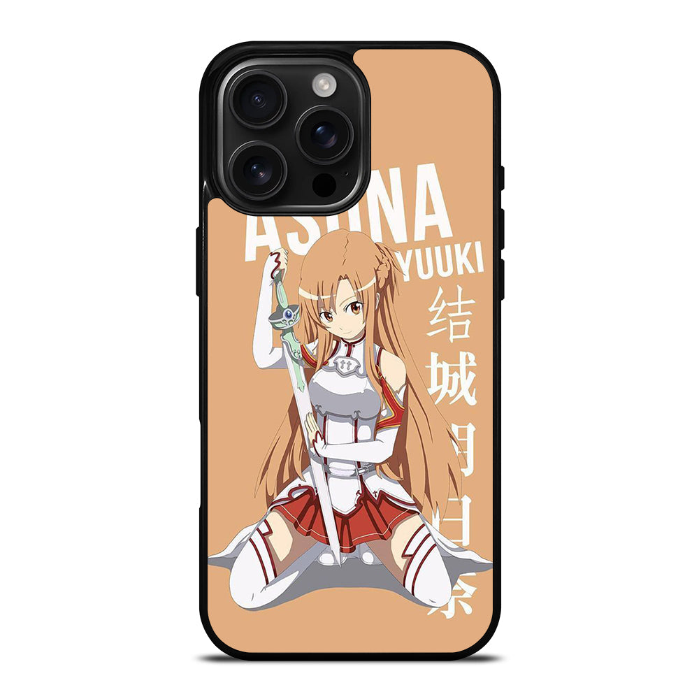 ASUNA YUUKI SWORD ART ONLINE ANIME iPhone Case Cover