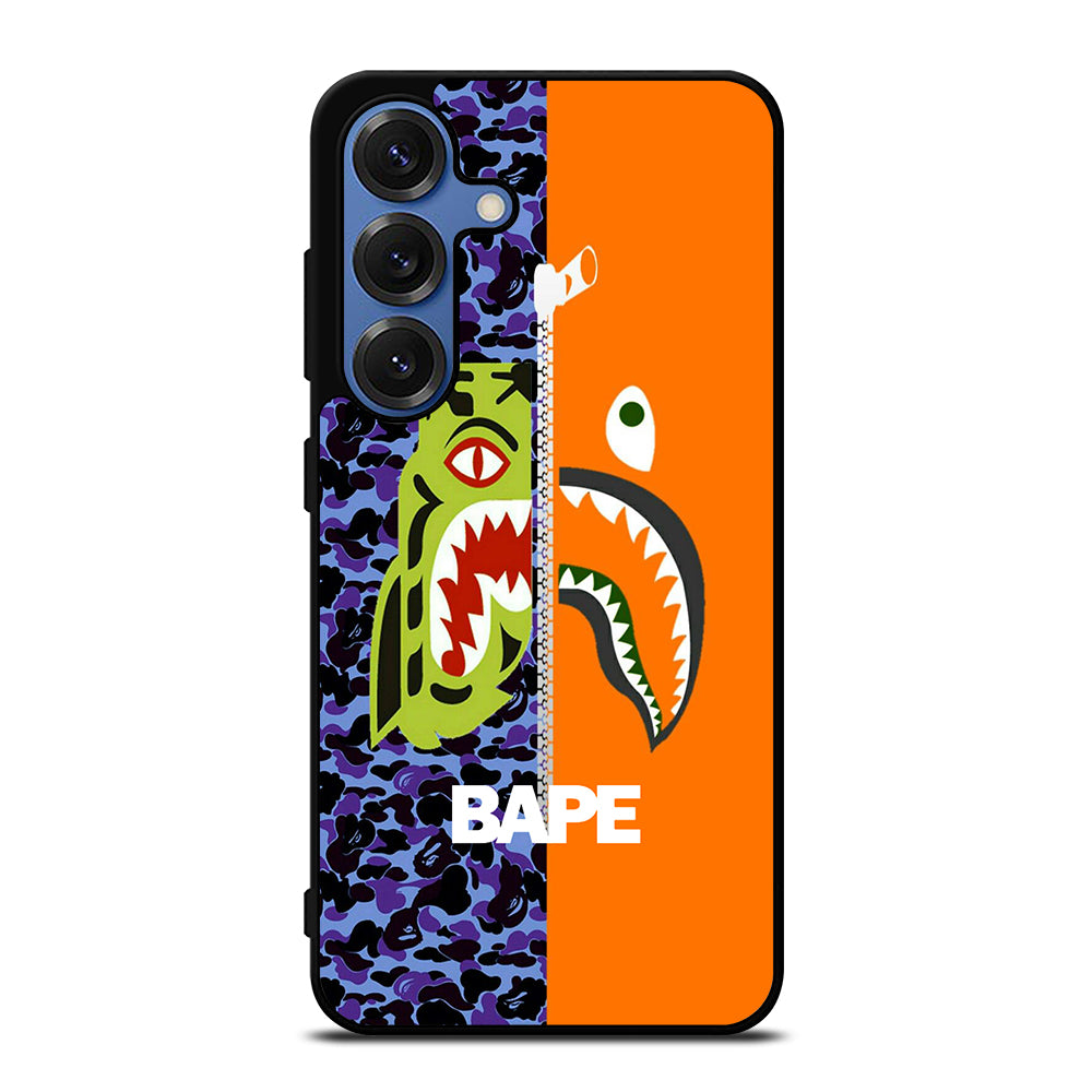 BAPE CAMO SHARK ZIPPER Samsung Galaxy Case Cover