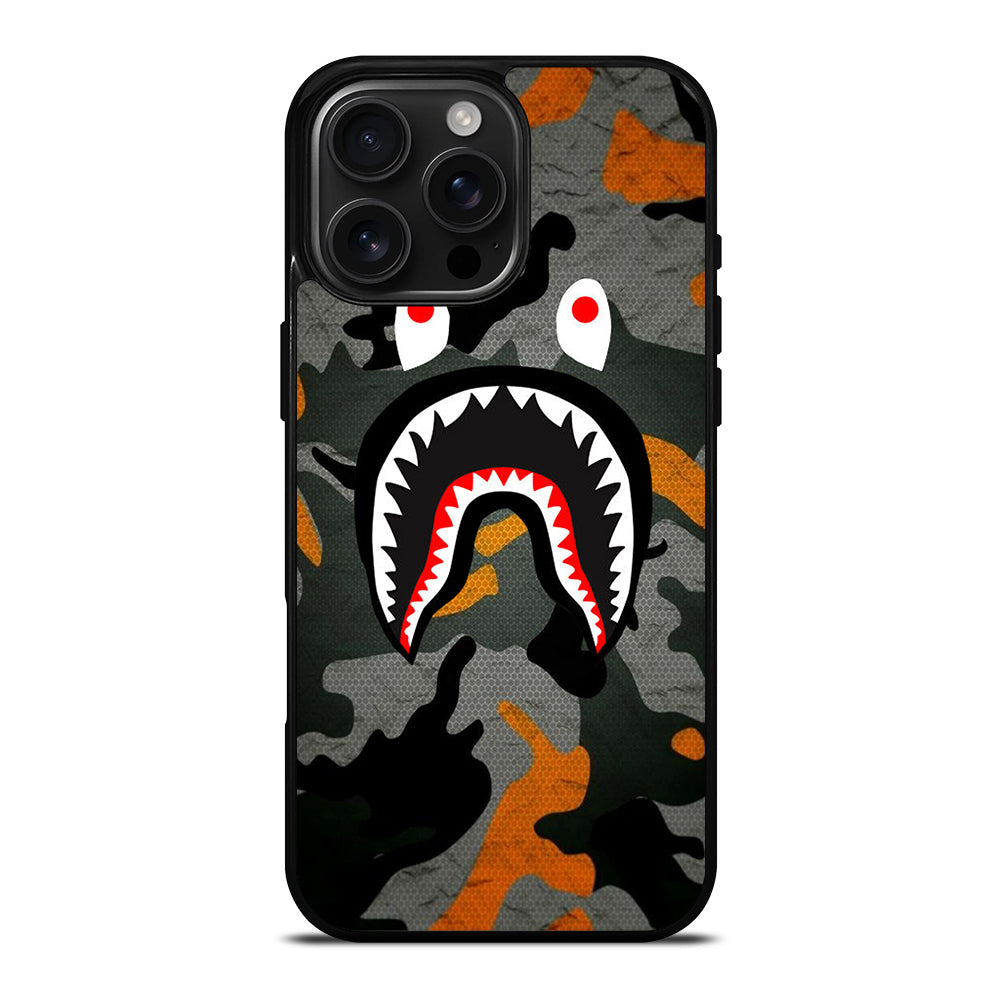BAPE SHARK CAMO 1 iPhone Case Cover