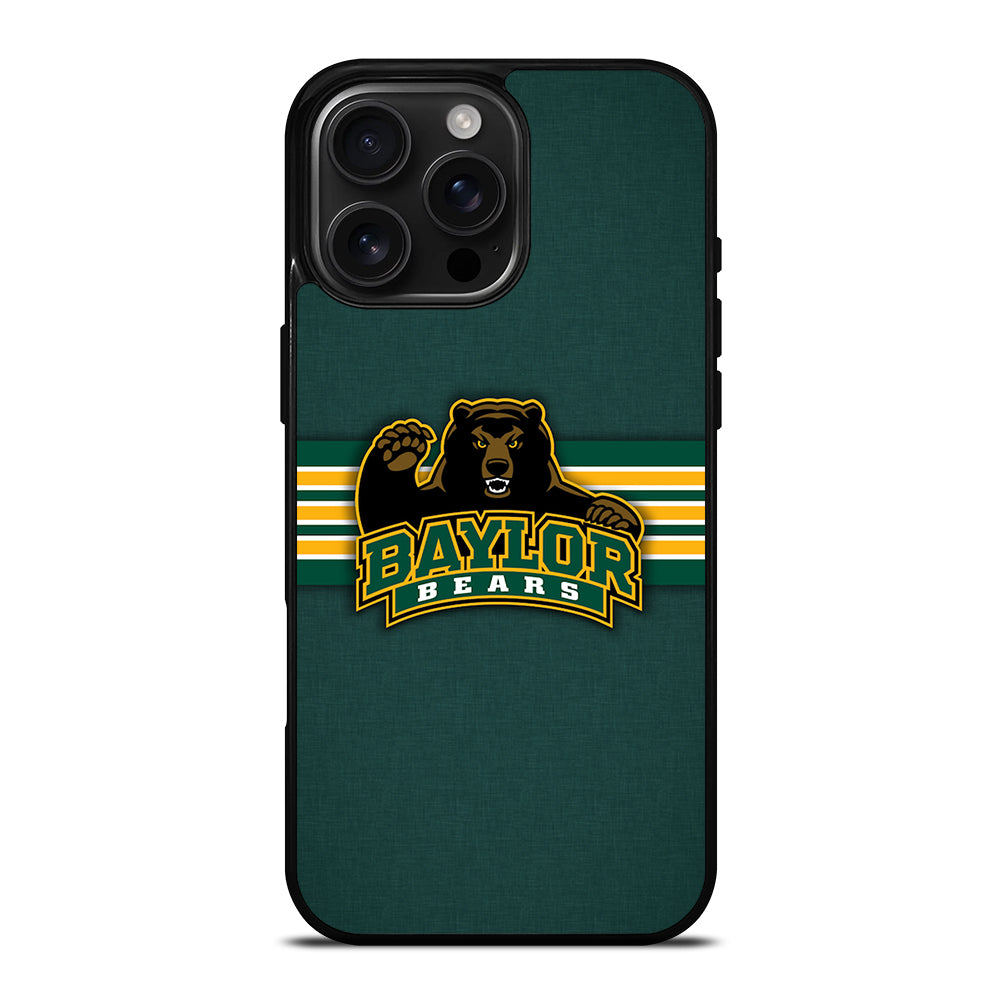 BAYLOR BEARS STRIPE LOGO iPhone Case Cover
