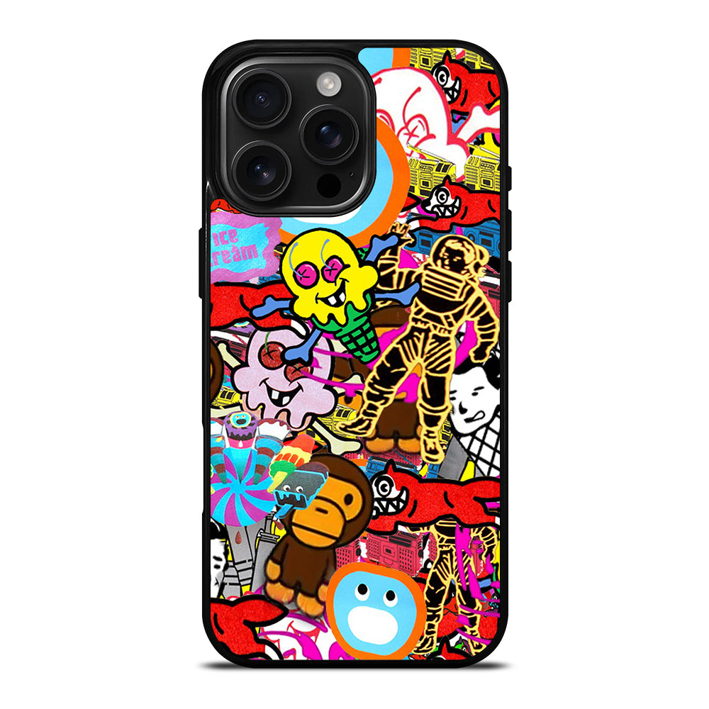 BILLIONAIRE BOYS CLUB COLLAGE iPhone Case Cover