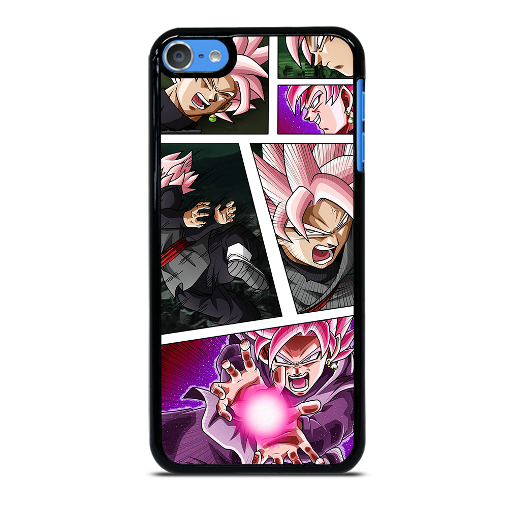 BLACK GOKU SS ROSE COLLAGE iPod Touch Case Cover