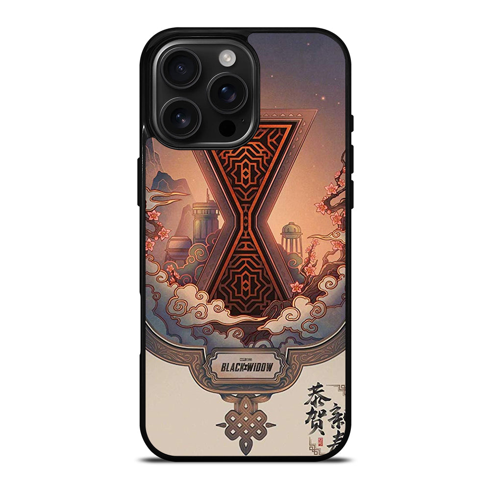 BLACK WIDOW LOGO ETERNAL iPhone Case Cover