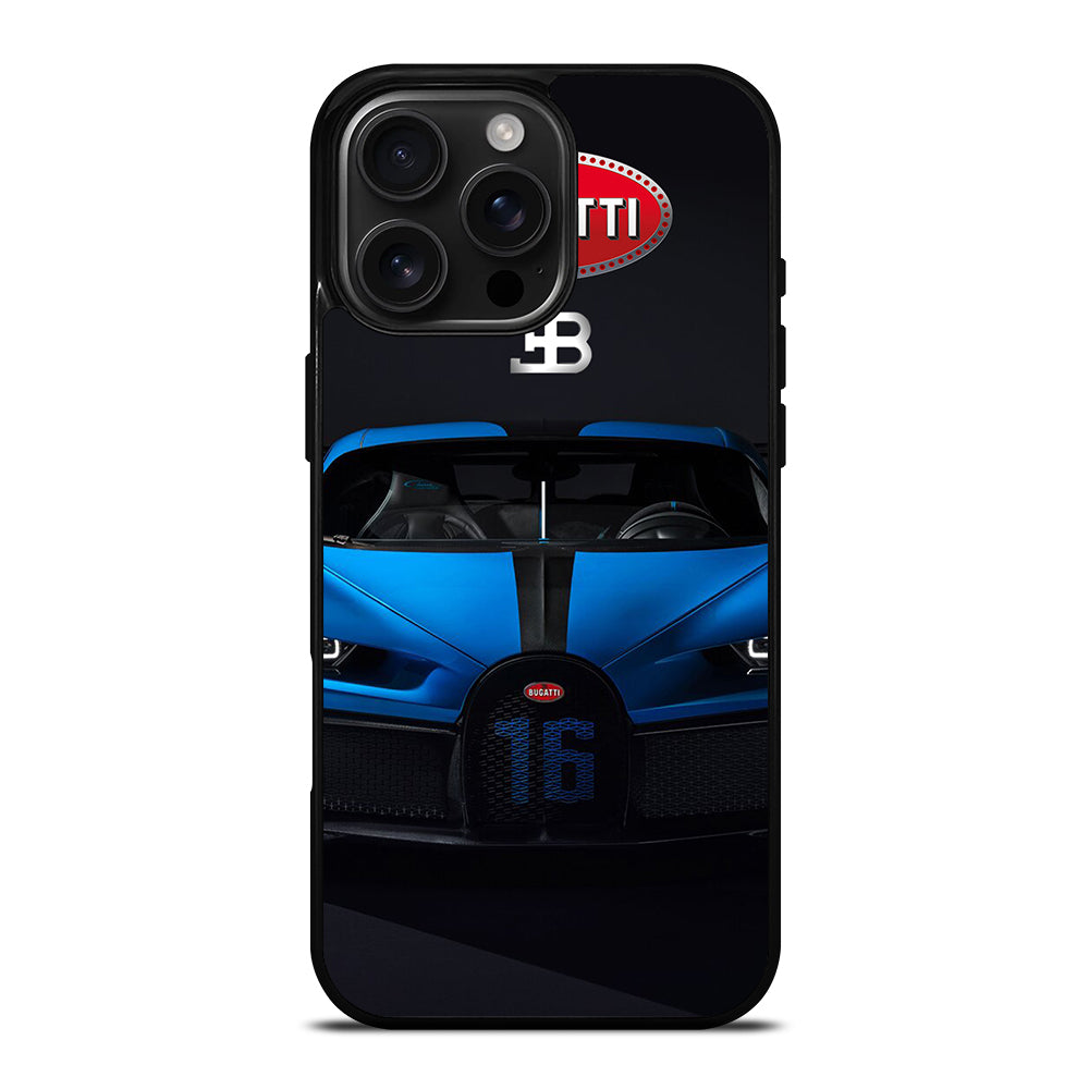 BUGATTI BLUE CAR iPhone Case Cover