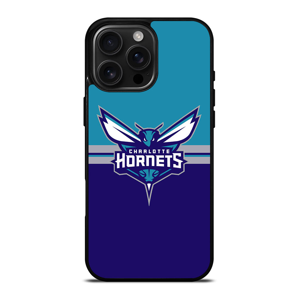 CHARLOTTE HORNETS BASKETBALL LOGO iPhone Case Cover