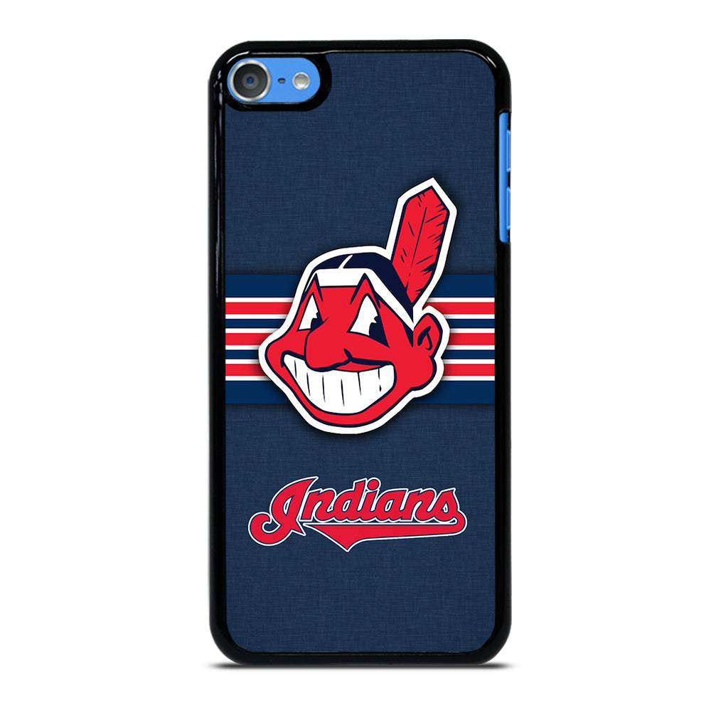 CLEVELAND INDIANS MLB STRIPE iPod Touch Case Cover