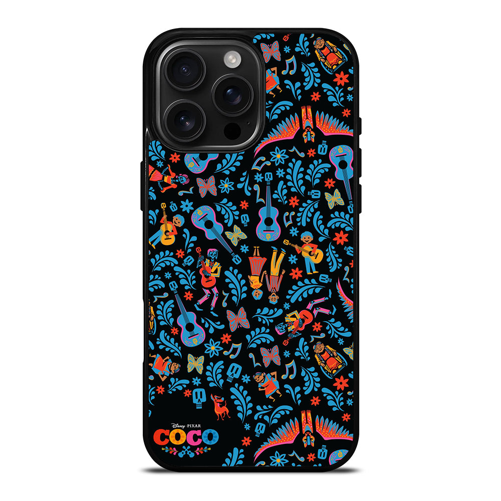 COCO GUITAR COLLAGE iPhone Case Cover