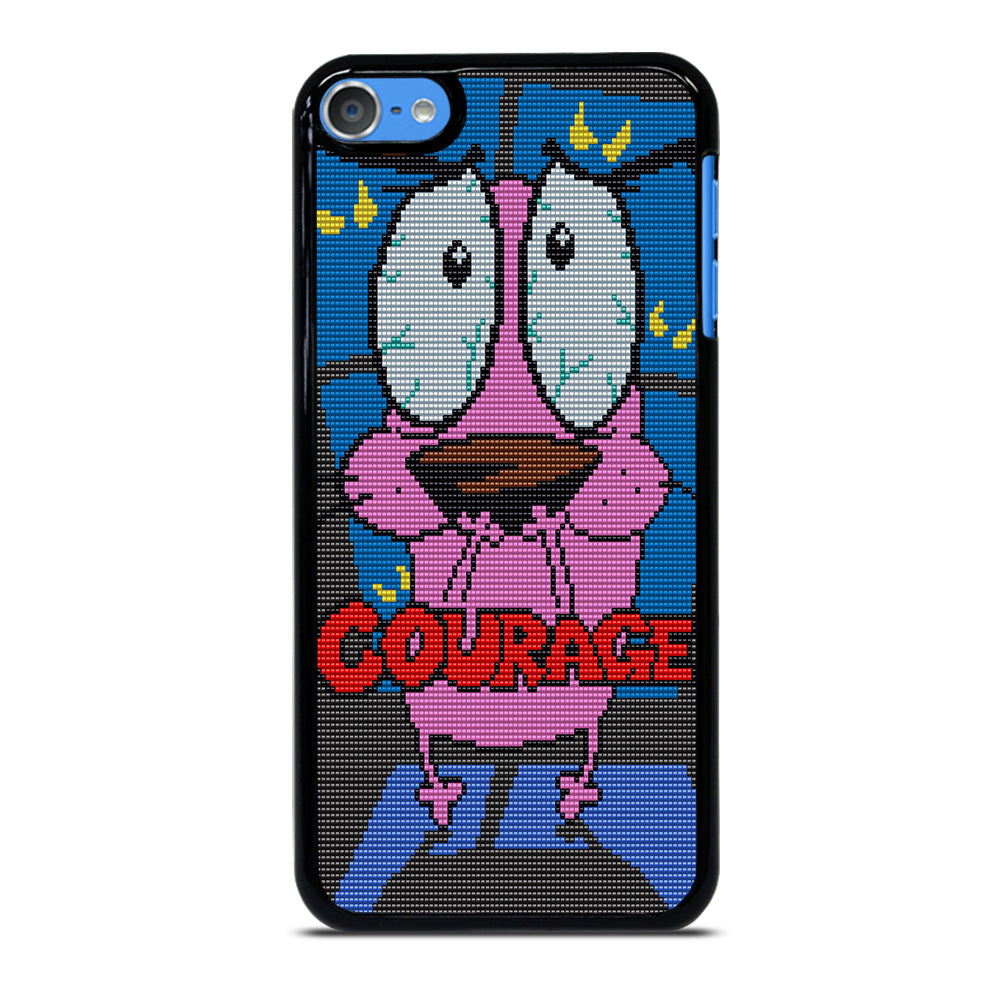 COURAGE THE COWARDLY DOG SCARED iPod Touch Case Cover