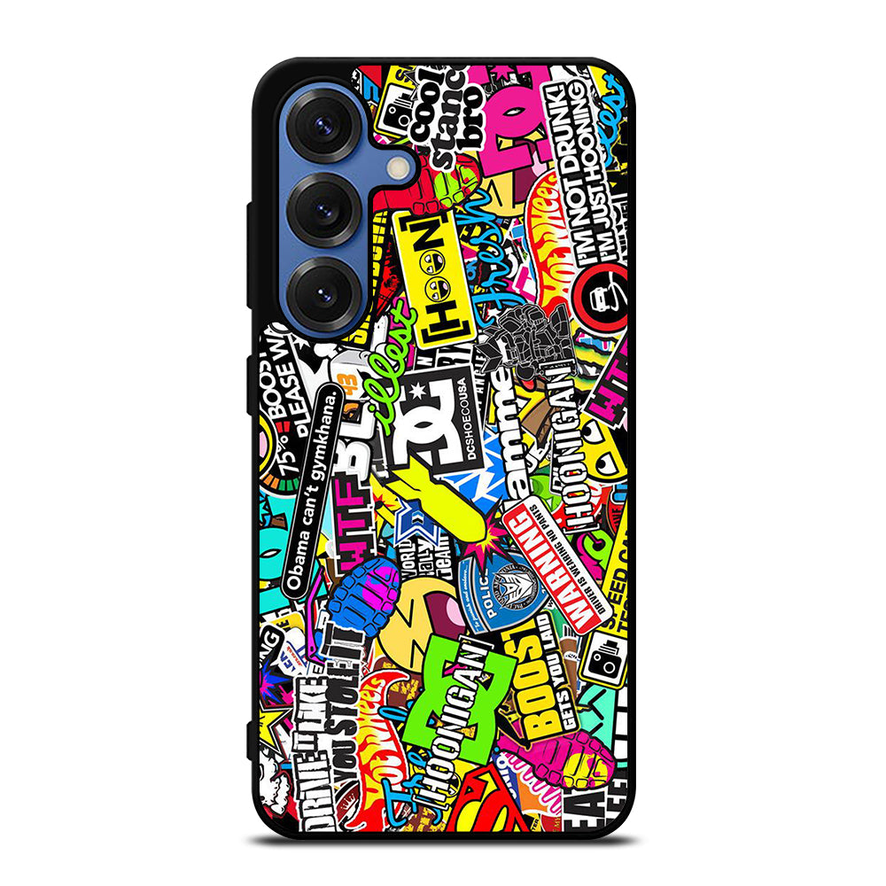 DC STICKER BOMB 1 Samsung Galaxy Case Cover