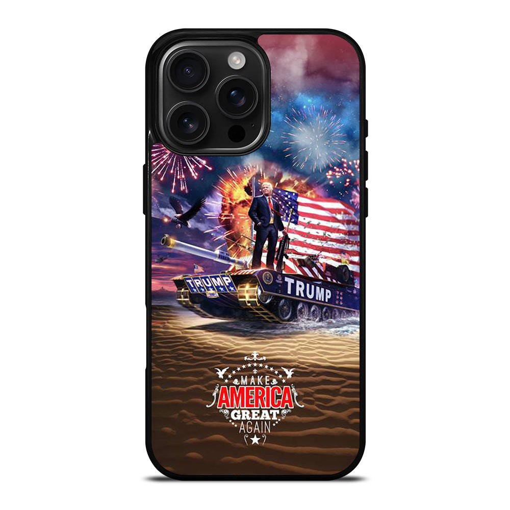 DONALD TRUMP AMERICA GREAT iPhone Case Cover
