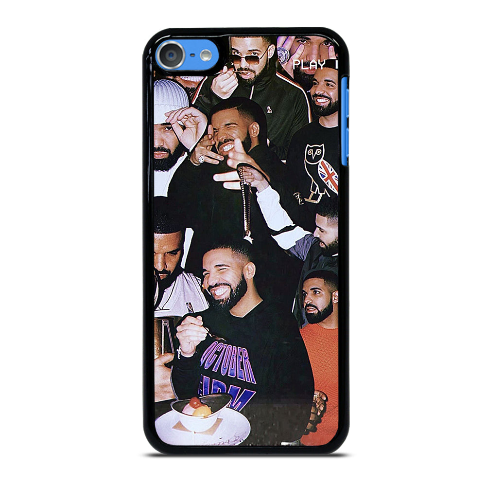 DRAKE RAPPER COLLAGE iPod Touch Case Cover