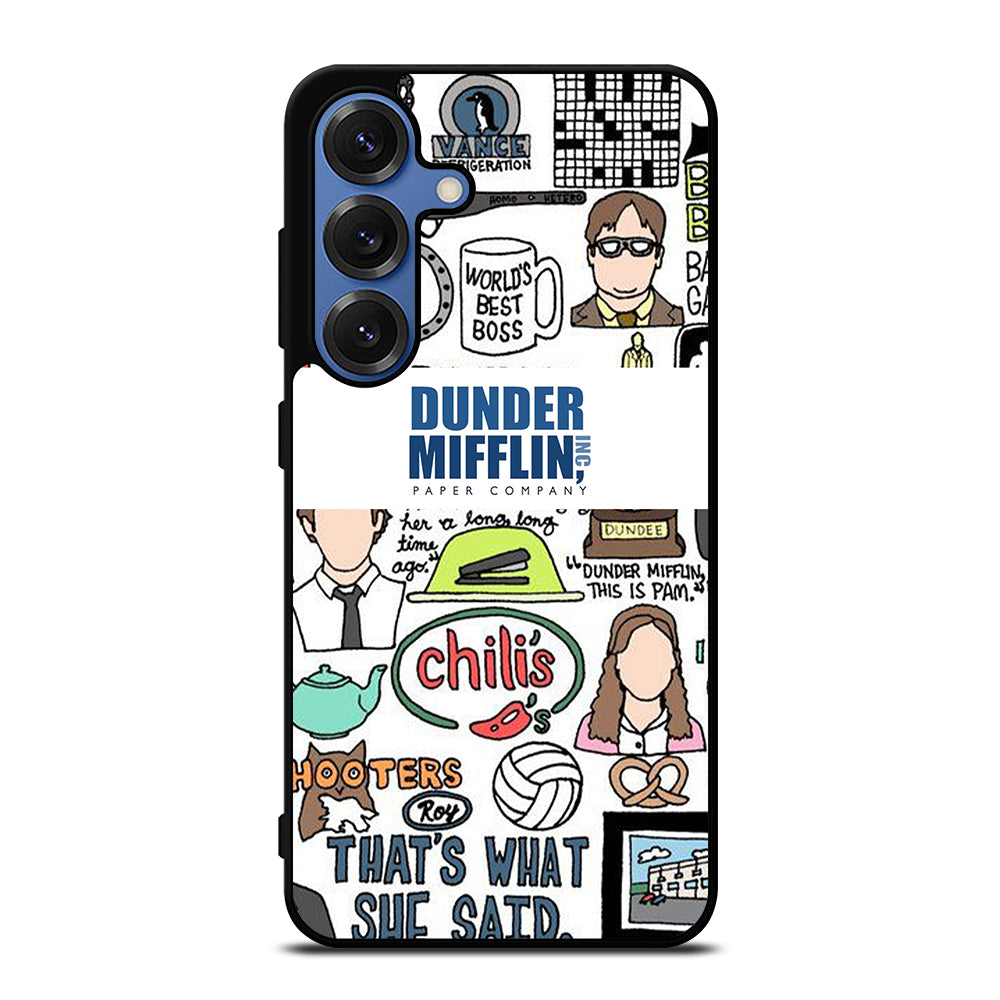DUNDER MIFFLIN COLLAGE Samsung Galaxy Case Cover