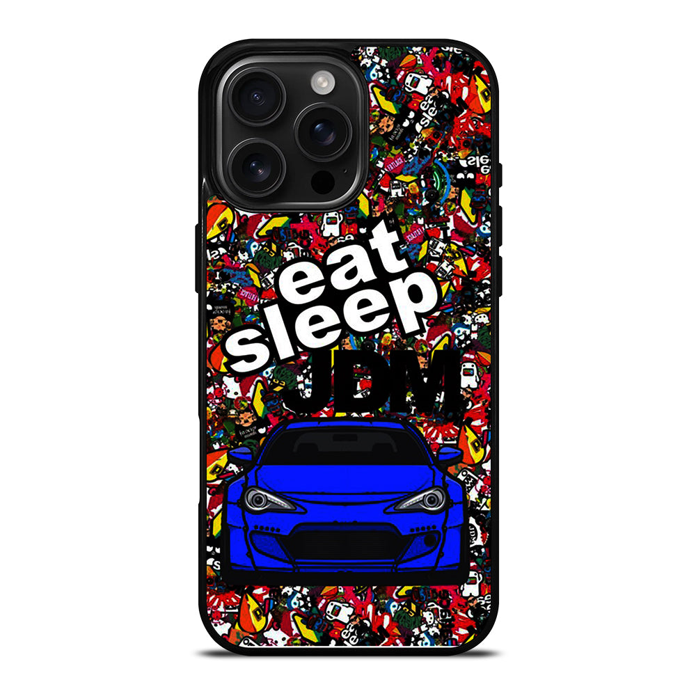 EAT SLEEP JDM CAR iPhone Case Cover