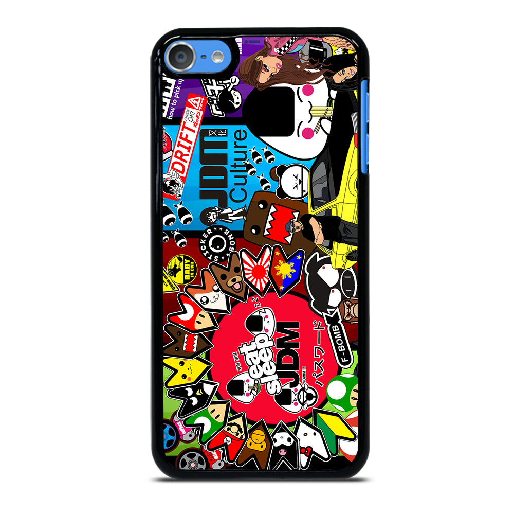 EAT SLEEP JDM COLLAGE iPod Touch Case Cover