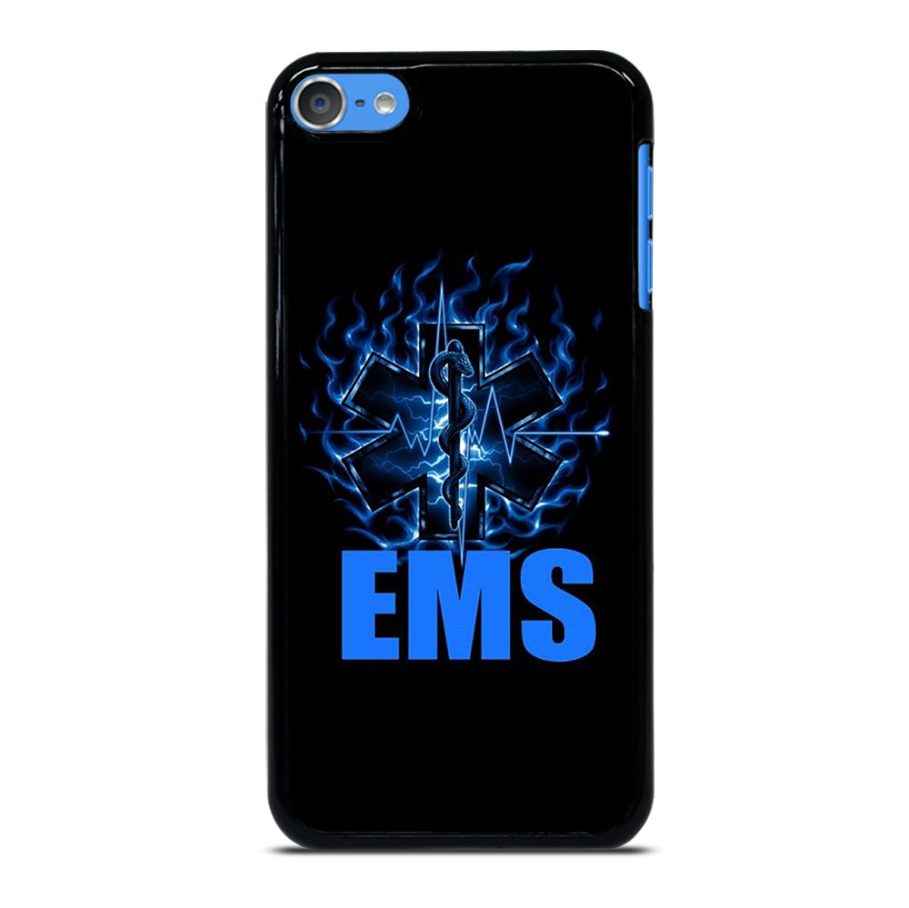 EMT EMS MEDICAL BLACK LOGO iPod Touch Case Cover