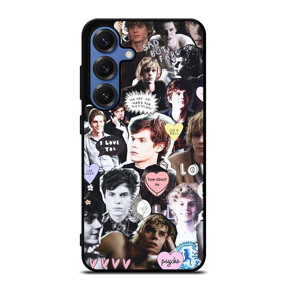 EVAN PETERS COLLAGE NEW Samsung Galaxy Case Cover