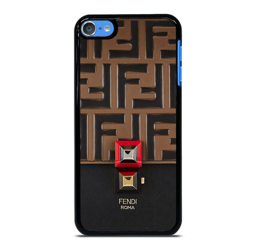 FENDI ROMA BROWN PATTERN iPod Touch Case Cover