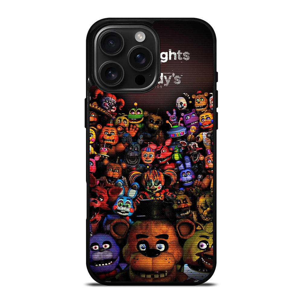 FIVE NIGHTS AT FREDDY'S ALL FNAF CHARACTERS iPhone Case Cover