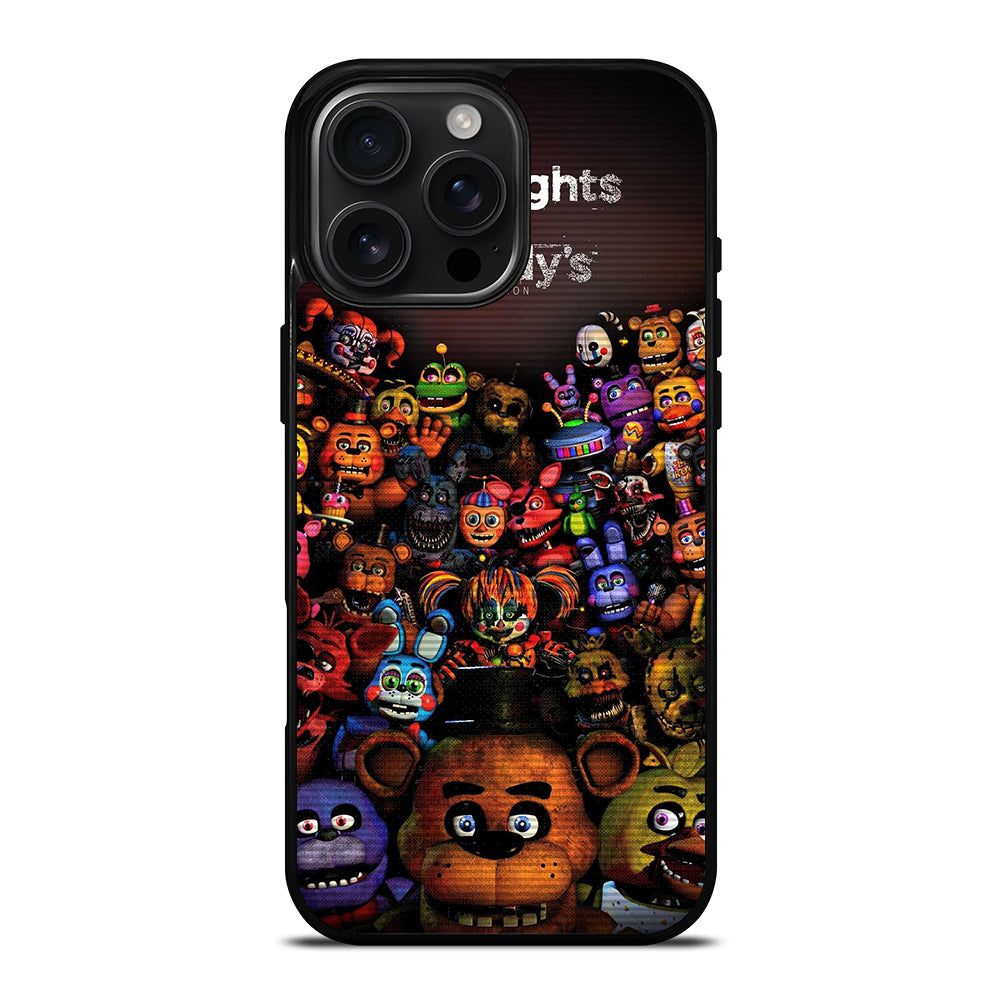 FIVE NIGHTS AT FREDDY'S FNAF ALL CHARACTER iPhone Case Cover