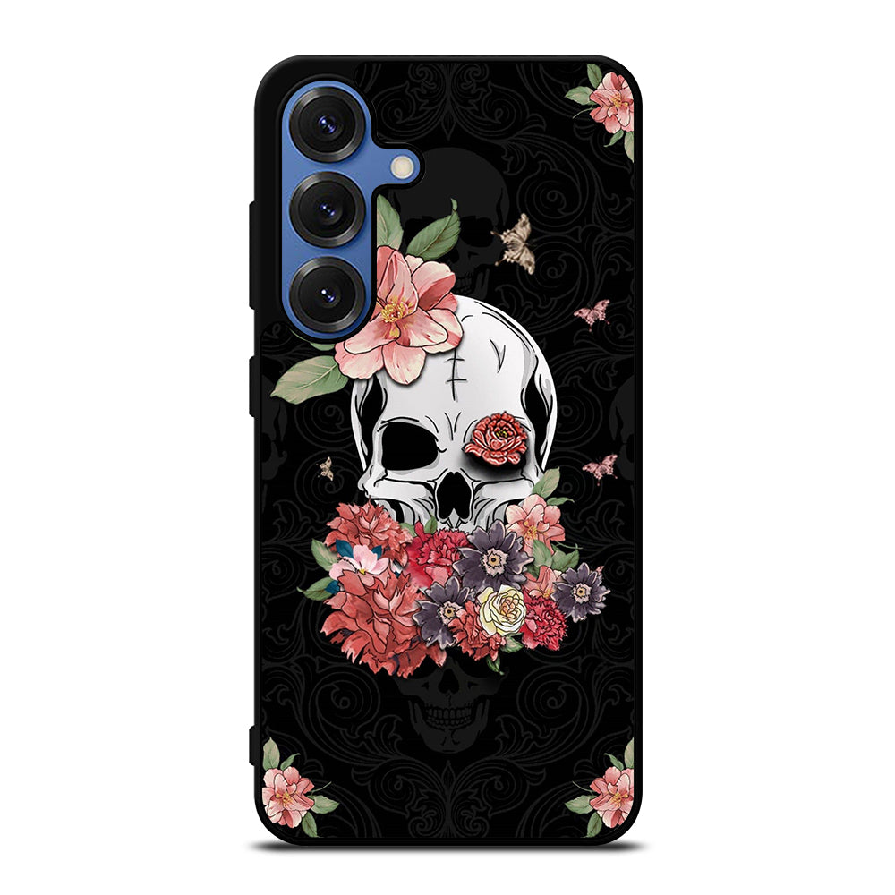 FLORAL SKULL Samsung Galaxy Case Cover