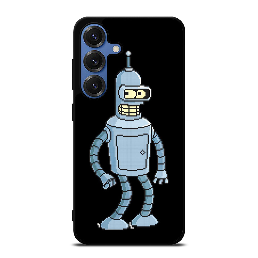 FUTURAMA BENDER 8BIT Samsung Galaxy Case Cover