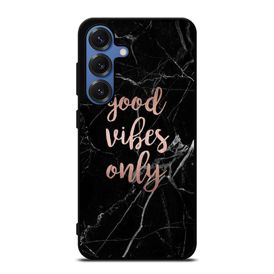 GOOD VIBES ONLY MARBLE 2 Samsung Galaxy Case Cover