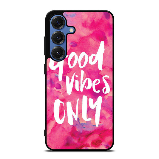 GOOD VIBES ONLY VINTAGE Samsung Galaxy Case Cover