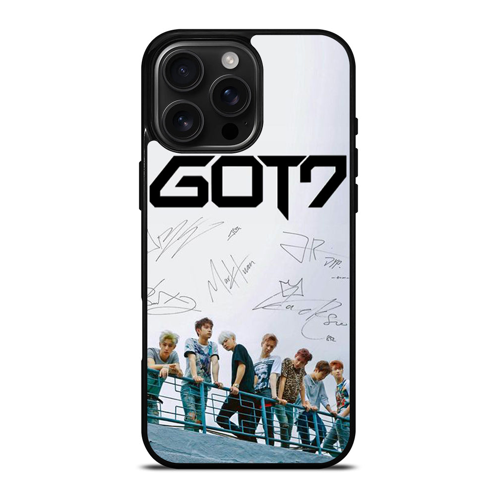 GOT7 SIGNATURE iPhone Case Cover