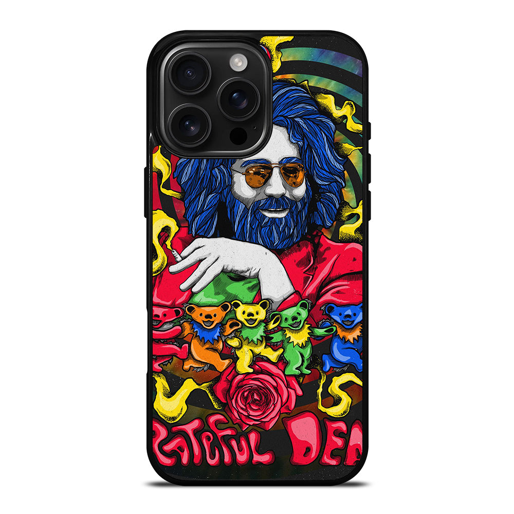 GRATEFUL DEAD JERRY GARCIA ART iPhone Case Cover
