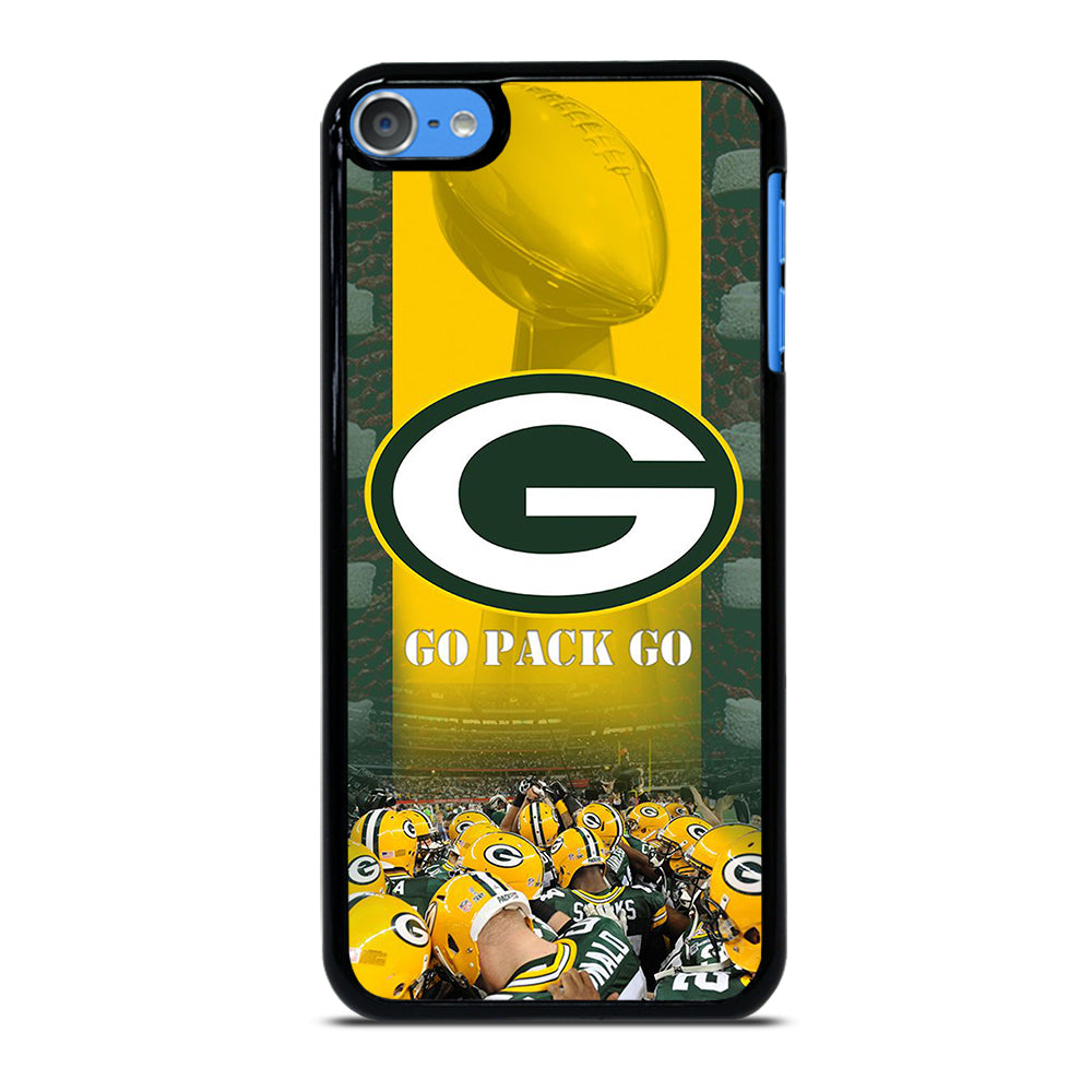 GREEN BAY PACKERS GO PACK GO LOGO 2 iPod Touch Case Cover