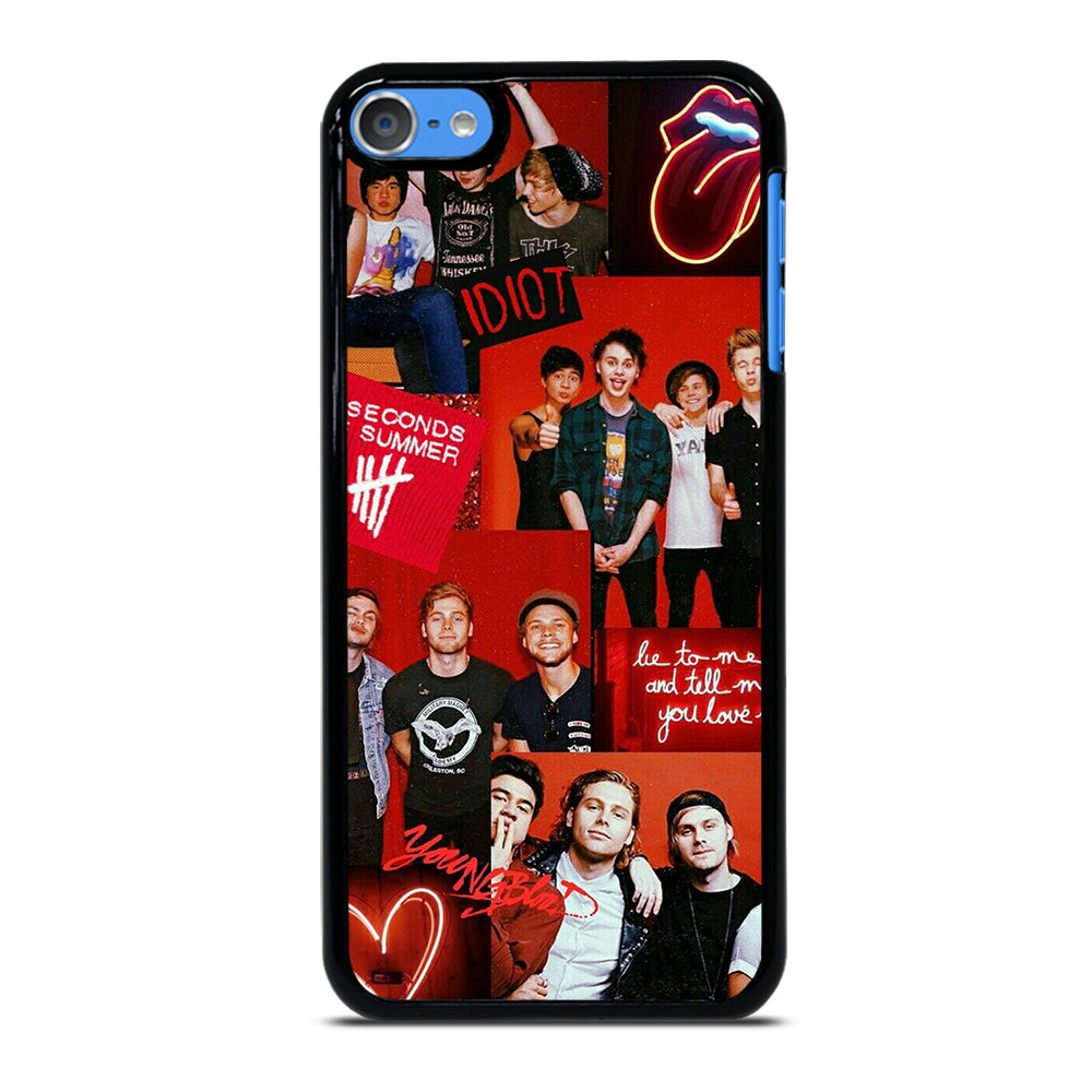 GROUP 5 SECONDS OF SUMMER COLLAGE iPod Touch Case Cover
