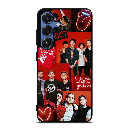 GROUP 5 SECONDS OF SUMMER COLLAGE Samsung Galaxy Case Cover