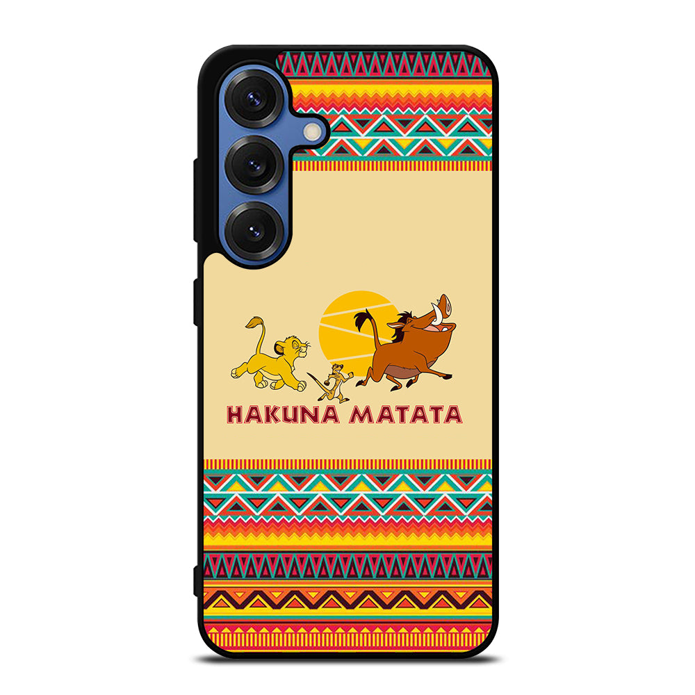 HAKUNA MATATA LION KING AZTEC 3 Samsung Galaxy Case Cover