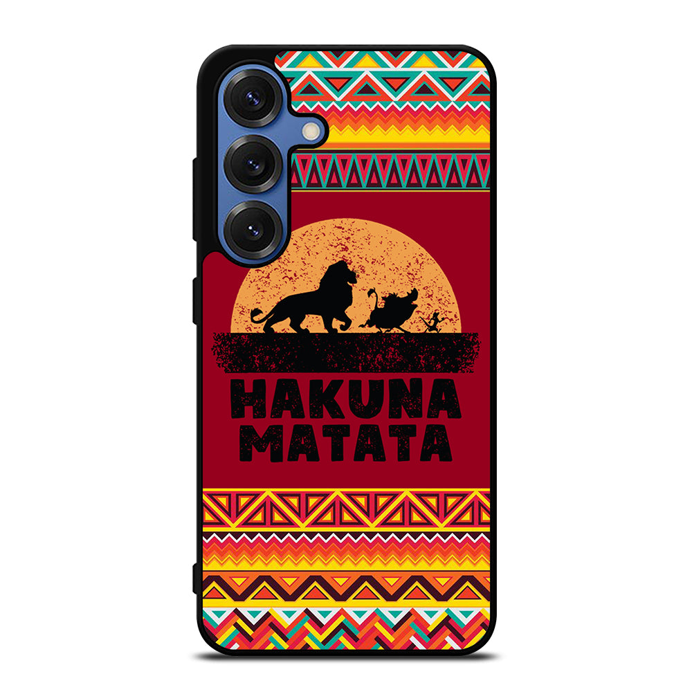HAKUNA MATATA LION KING AZTEC PATTERN 3 Samsung Galaxy Case Cover