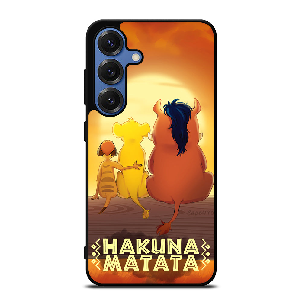 HAKUNA MATATA LION KING CARTOON Samsung Galaxy Case Cover