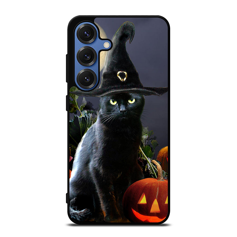 HALLOWEEN CAT PUMPKIN Samsung Galaxy Case Cover
