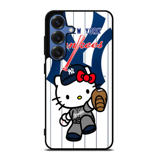 HELLO KITTY NEW YORK YANKEES 3 Samsung Galaxy Case Cover