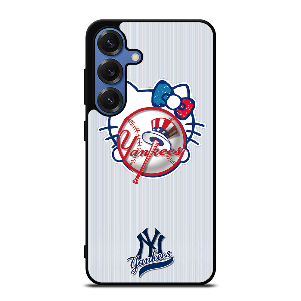 HELLO KITTY NEW YORK YANKEES Samsung Galaxy Case Cover