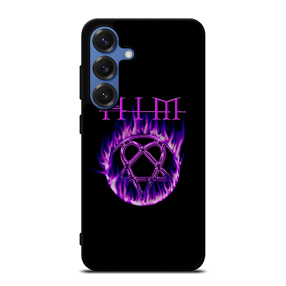 HIM BAND FLAME LOGO Samsung Galaxy Case Cover