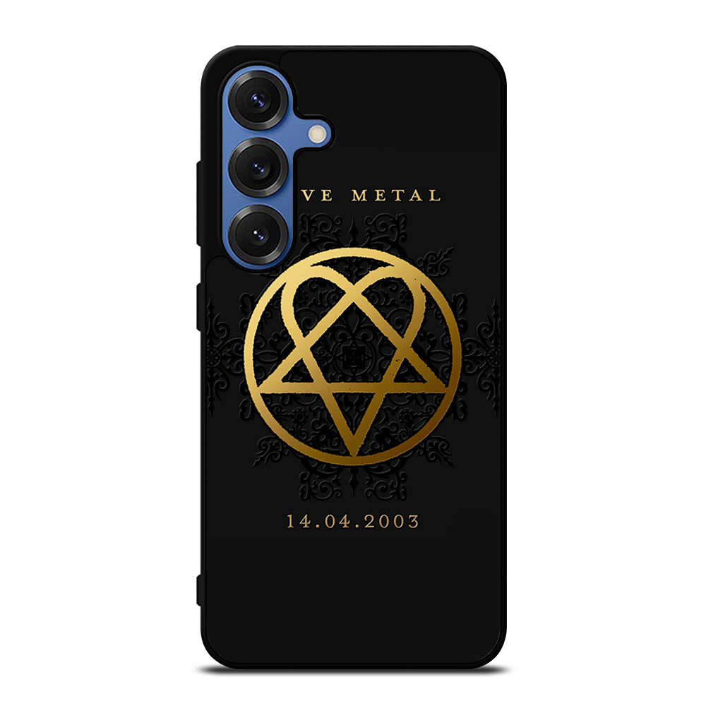 HIM BAND GOLD LOGO Samsung Galaxy Case Cover