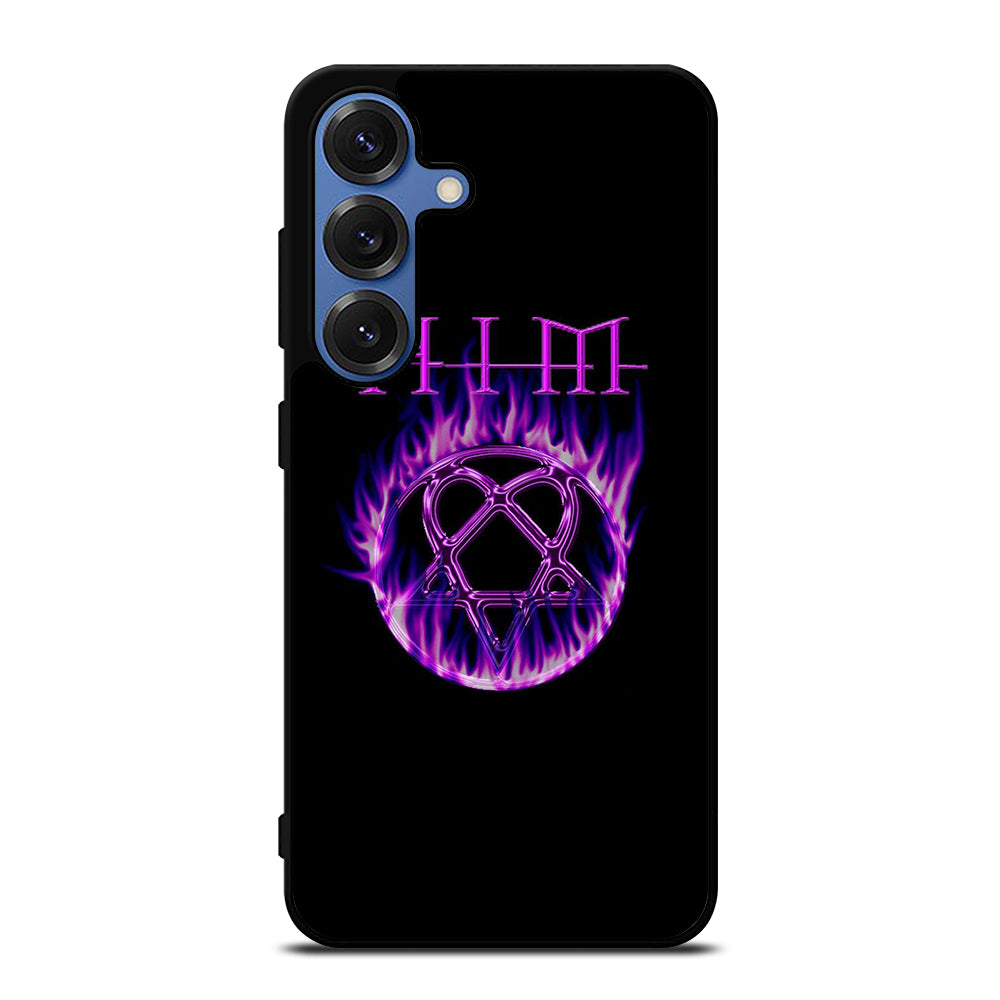 HIM BAND LOGO FLAME Samsung Galaxy Case Cover