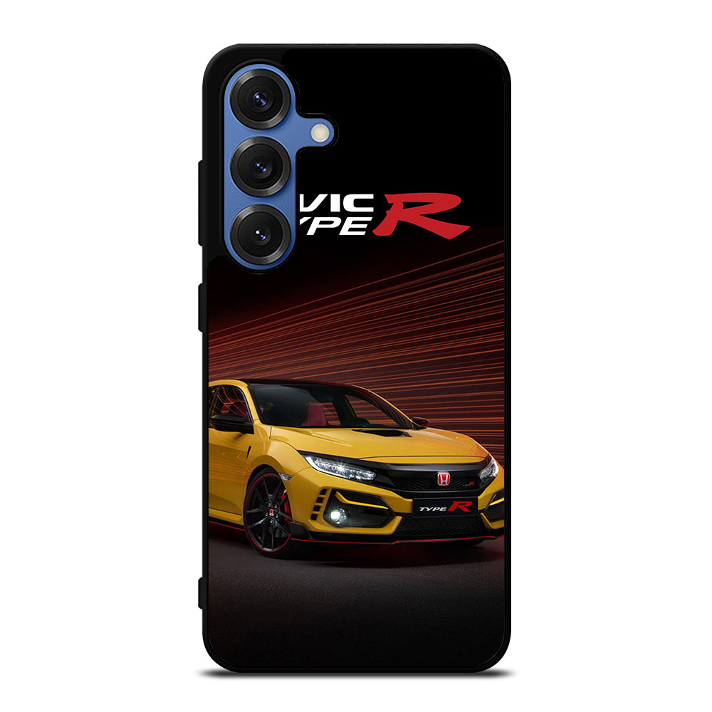 HONDA CIVIC YELLOW CAR Samsung Galaxy Case Cover